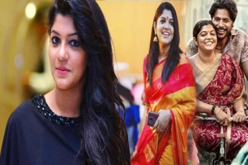 அழகிய சேலையில் ஓணம் பண்டிகையை கொண்டாடிய ராயன் பட நடிகை... குவியும் லைக்குகள்