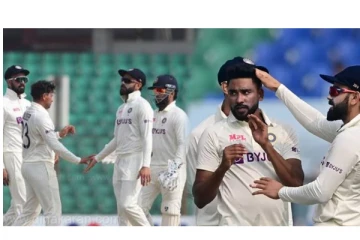 வங்காளதேசத்தை வீழ்த்தி இறுதிப்போட்டிக்கு முன்னேறிய இந்திய அணி...! - குவியும் வாழ்த்துக்கள்