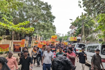 மாபெரும் பேரணிக்குள் நுழைந்து புலனாய்வாளர்கள் குழப்பத்தை ஏற்படுத்த முயற்சி (Video)