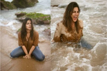 கடற்கரையில் என்ஜாய் செய்யும் சம்யுக்தா மேனன்.. ரசிகர்கள் வாய் பிளக்கும் ஸ்டில்ஸ்!