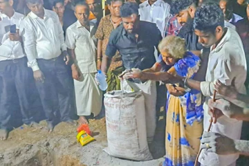 ஆயிரக்கணக்கானவர்களின் கண்ணீருடன் மாவீரர் துயிலும் இல்லத்தில் புதைக்கப்பட்டது சாந்தனின் வித்துடல்