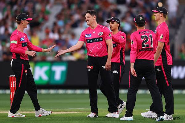 Melbourne Stars vs Sydney Sixers, Big Bash 2025-26