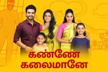 சன் டிவி சீரியல் நடிகரை காதலிக்கும் விஜய் டிவி கண்ணே கலைமானே தொடர் நாயகி- அழகிய ஜோடி