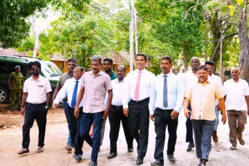 வடக்கு - கிழக்கு பகுதிகளில் மாவட்டப் பொது வைத்தியசாலையில் புதிய விடுதிக்கான அடிக்கல் நடும் நிகழ்வு