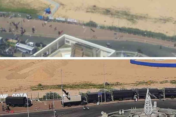 போராட்ட களத்தில் குவிக்கப்பட்டிருந்த காவல்துறை கனரக வாகனங்கள் தொடர்பில் தற்போது வெளியாகியுள்ள தகவல்! - ஐபிசி தமிழ்