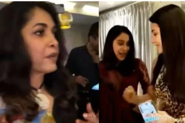 இன்ப அதிர்ச்சியில் உறைந்த நடிகை ரம்யா கிருஷ்ணன்! பார்ட்டியில் பிரபலங்கள் கொடுத்த சர்ப்ரைஸ்... லீக்கான வீடியோ