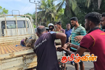 மக்கள் குடியிருப்புக்குள் புகுந்த 6 அடி முதலை