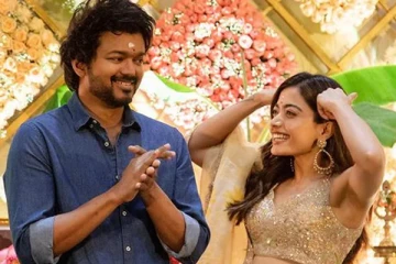 வாரிசு பட படப்பிடிப்பு தளத்தில் நடிகை ராஷ்மிகா மந்தனா.. அவரே வெளியிட்ட வீடியோ