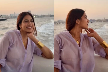 நடுக்கடலில் காதலர் தினம் கொண்டாடிய மாளவிகா மோகனன்! யார் அந்த காதலர்?