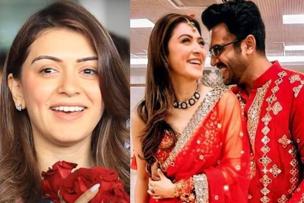 hansika with husband