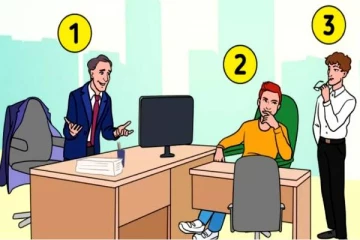 IQ Test: குழப்பத்தில் நபர்.. அலுவலக உரிமையாளர் யார்? 5 வினாடிகளில் கண்டுபிடிங்க