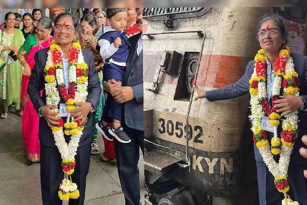 ஆசியாவின் முதல் பெண் ரயில் ஓட்டுநர் 36 ஆண்டுகளுக்கு பிறகு ஓய்வு.., யார் அவர்? | Asia S First Female Train Driver Retires After36Yr