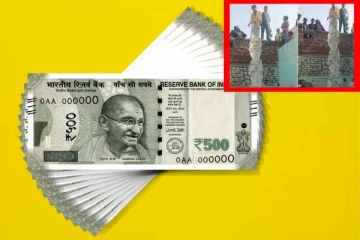 திருமணத்தின் போது வினோத ஆடம்பரம்.., ரூ.20 லட்சம் மதிப்புள்ள ரூ.500 நோட்டு மாலையை அணிந்த மணமகன்