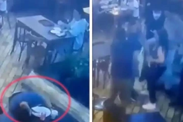 தொண்டையில் சிக்கிய உணவு: கீழே சரிந்த நபர்! பின்பு நடந்த போராட்டம்