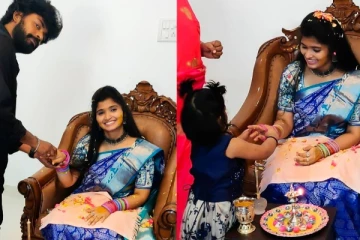மீண்டும்  கர்ப்பமான சாண்டி மனைவி! அம்மாவுக்கு நலங்கு வைத்த லாலா பாப்பா... உச்சக்கட்ட மகிழ்ச்சியில் குடும்பம்