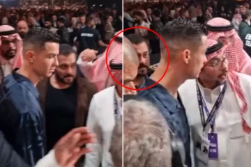 சல்மான் கானை கண்டுக்காமல் அவமதித்த ரொனால்டோ? வைரலாகும் Video - ரசிகர்கள் அதிர்ச்சி!