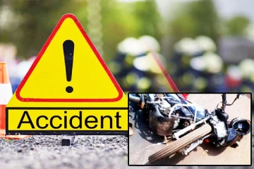 மோட்டார் சைக்கிள் - லொறி நேருக்குநேர் மோதி விபத்து: தந்தையும் மகளும் பலி