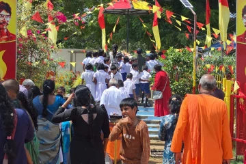 திலீபன் சிலை அகற்றம் விவகாரம் - நல்லூரில் தொடரும் போராட்டம்