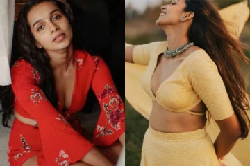 கடற்கரையில் படு கவர்ச்சி போஸ் கொடுத்த தனுஷ் பட நடிகை!! இப்படி மாறிட்டாரே..