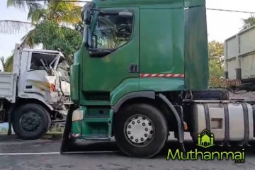 திருகோணமலையில் இரு வாகனங்கள் மோதி விபத்து