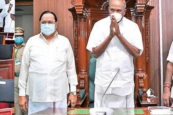 “வெளியே போறதுக்கு இவ்வளவு பில்டப் செய்ய வேண்டாம்.. போறதுனா போங்க”  - பேரவையில் கடுப்பான அப்பாவு - தமிழ்நாடு