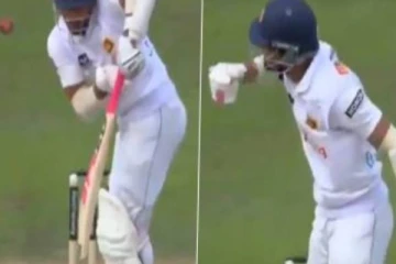 போட்டியின்போது ஏற்பட்ட அசம்பாவிதம்... மைதானத்தை விட்டு வெளியேறிய இலங்கை வீரர்!