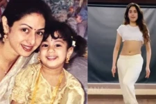 இதுவரை இல்லாத அளவிற்கு பெல்லி டான்ஸில் குத்தாட்டம்! நடிகை ஸ்ரீதேவியின் மகளின் வைரல் வீடியோ