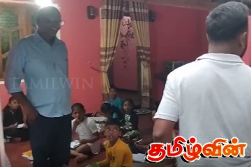 ஞாயிற்றுக்கிழமை இயங்கிய தனியார் கல்வி நிலையத்திற்குச் சென்ற பிரதேசசபைத் தவிசாளர்