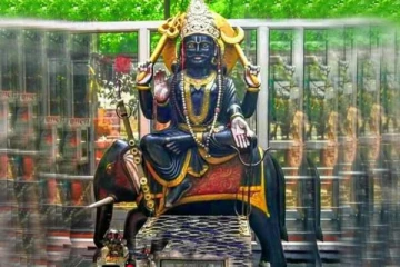 யானை மீது அமர்ந்து காட்சி தரும் சனி பகவானின் திருத்தலம்