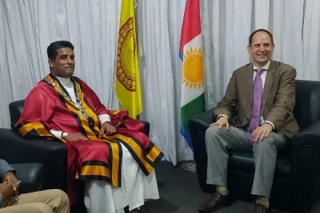 யாழ்.மாநகர முதல்வர் ஆனல்ட் மற்றும் இலங்கைக்கான கனேடிய தூதுவருக்கிடையில் சந்திப்பு (VIDEO)