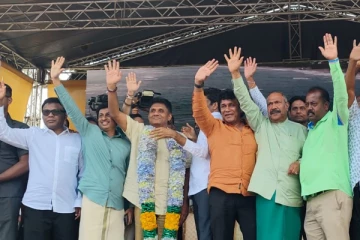 பொழுதுபோக்காக தபால் நிலையங்களை விற்கும் ரணில்: நுவரெலியாவில் சஜித் உரை