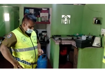 கிளிநொச்சியில் எரிவாயு அடுப்பு வெடிப்பு சம்பவம் பதிவு : விசாரணைகள் தீவிரம்