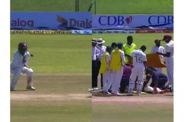 நெத்தியை தாக்கிய பந்து - ரத்த வெள்ளத்தில் சரிந்த கிரிக்கெட் வீரர் - பரபரப்பு சம்பவம்