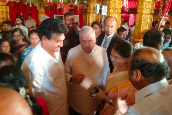 திருமண பந்தத்தில் இணைந்தார் ஜீவன் தொண்டமான் | Jeevan Thondaman Entered Into Marriage