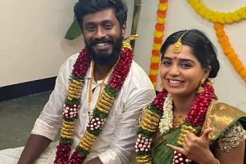 மணகோலத்தில் 96 பட இளம் ஜோடி.. உண்மையிலேயே திருமணமா? போட்டோக்கள் வைரல்