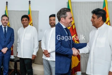 එක්සත් ජාතීන්ගේ සංවිධානයේ මෙරට නව නියෝජිතයා විපක්ෂ නායක සජිත් ප්‍රේමදාස මහතා හමුවෙයි... හදිසියේම සාකච්චා කළ දේ... (VIDEO)