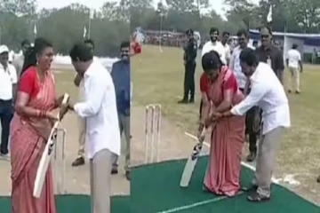 திணறிய ரோஜா; சொல்லிக்கொடுத்த முதல்வர், சிக்சர் தான் - வைரலாகும் வீடியோ!