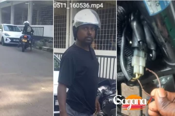 කැලණියේ බයික් හොරා අතටම මාට්ටු... (VIDEO)