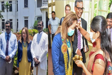 அமெரிக்க தூதுவர் யாழ் வருகை - பொதுநூலகம் பல்கலைக்கழகம் போன்றவற்றிற்கு விஜயம்