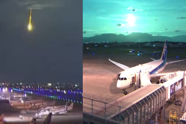 japan fireball meteor