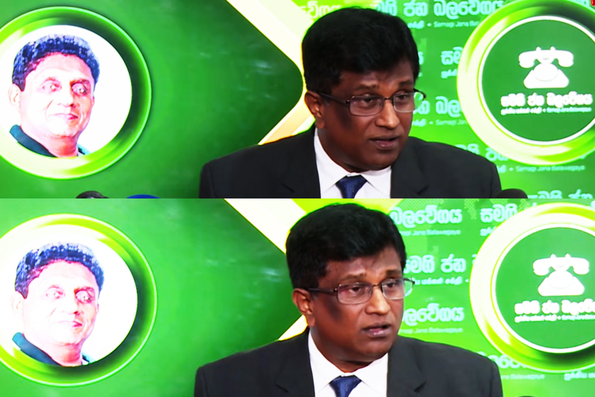 ஊடகவியலாளர்களின் கேள்விகளை எதிர்கொள்ளாமல் திணறிய அஜித் பி. பெரேரா | Ajith Perera Ran Away Without Facing The Question