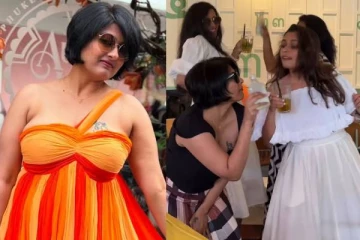 41 வயதில் தாய்லாந்தில் பார்ட்டி பண்ணும் நடிகை காயத்ரி ரகுராம்!! யாருடன் தெரியுமா?