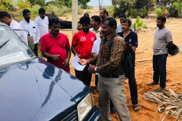 யாழில் காணி சுவீகரிப்பு முயற்சிக்குக் கடும் எதிர்ப்பு(Photos)