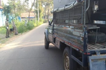 அடித்து நொருக்கப்பட்ட யேசு சிலை: கற்பட்டியில் பெரும் பரபரப்பு