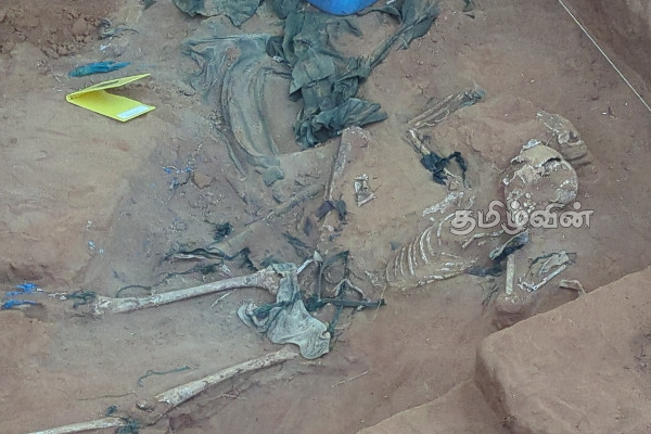 நிறுத்தப்பட்டுள்ள கொக்குத்தொடுவாய் அகழ்வு பணிகள் (Photos) | Kokkudhuduai Human Burial Excavation Works Stop