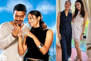 சூர்யா - ஜோதிகா நடத்திய பார்ட்டியில் கோலிவுட் நடிகைகள்.. யார்யார் தெரியுமா?