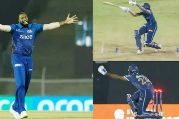 ஹிட் அவுட்டான  சாய் சுதர்ஷன்: மும்பை குஜராத் போட்டியில் திருப்புமுனை சம்பவம்: வீடியோ!