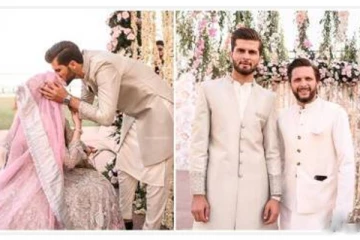 அப்ரிடியின் மகளை கரம்பிடித்த பாகிஸ்தான் இளம் நட்சத்திர வீரர்