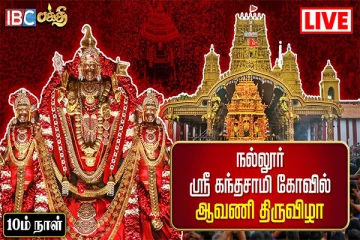 யாழ். நல்லூரானின் மஞ்சம் திருவிழா... (Live)