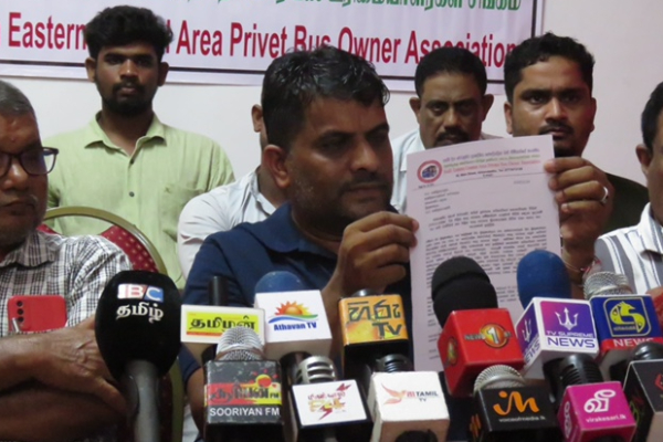 தனியார் பேருந்து உரிமையாளர்கள் விடுத்துள்ள கடுத் எச்சரிக்கை | Private Bus Owners Warn Strike In Eastern Province